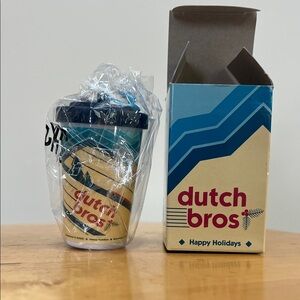 Dutch Bros 2018 Christmas Ornament in Original Box